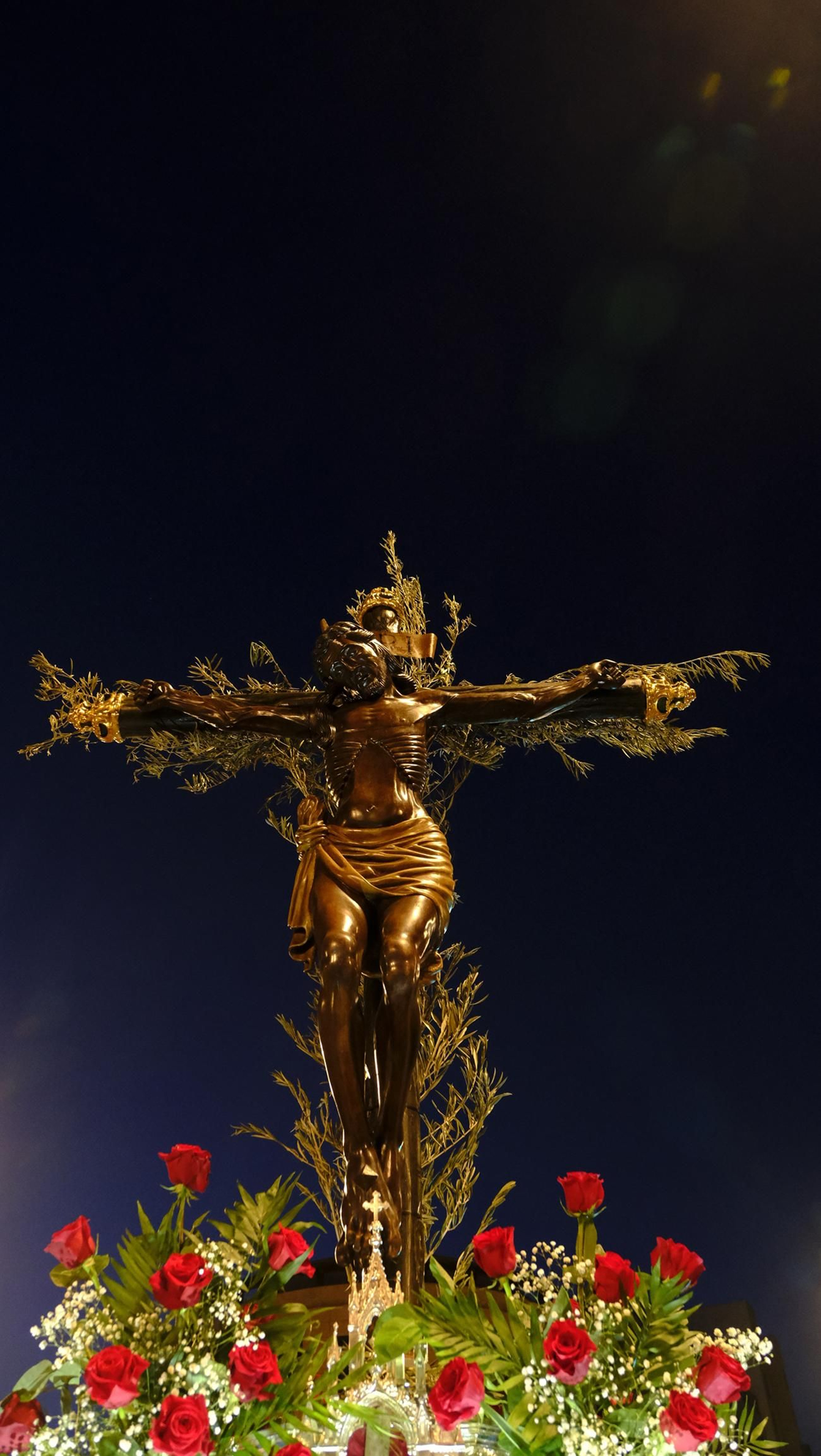 Las imágenes del Vía Crucis del Cristo de la Escucha