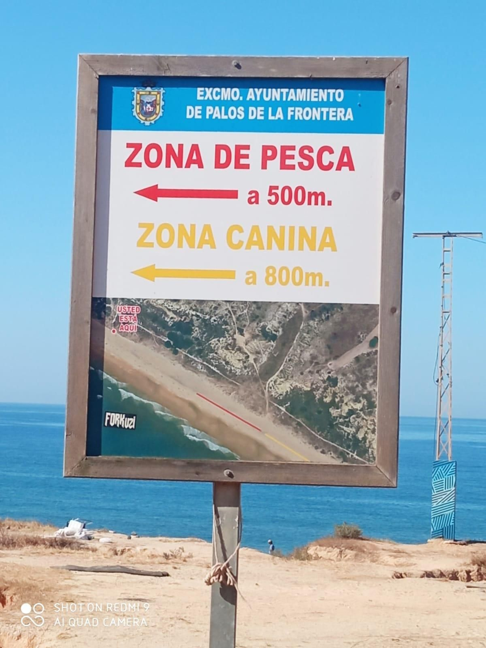 Lugar en el que se ubica la basura en Mazagón. Lugar en el que se ubica la basura en Mazagón.