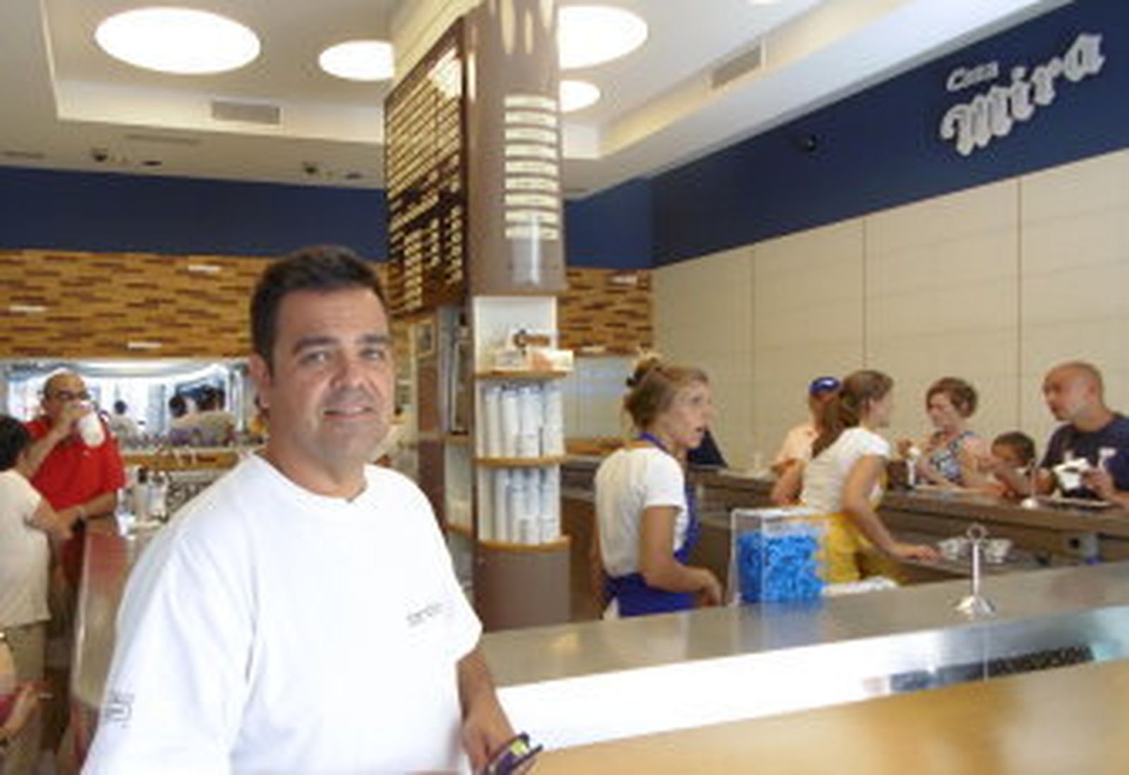 "Los turistas se decantan por el helado Málaga"