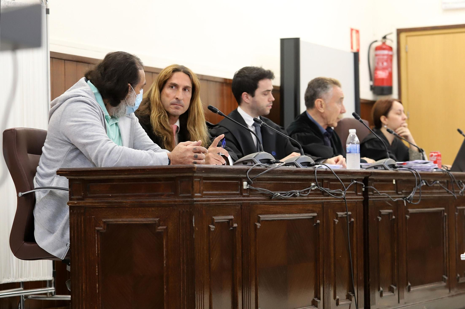 Imágenes del juicio por el crimen de Halloween