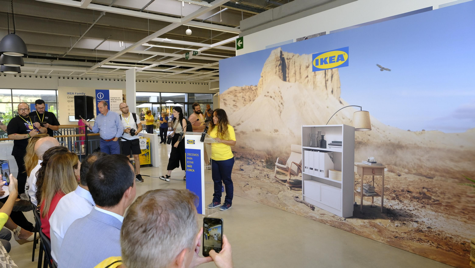 Imágenes de la inauguración de IKEA Almería