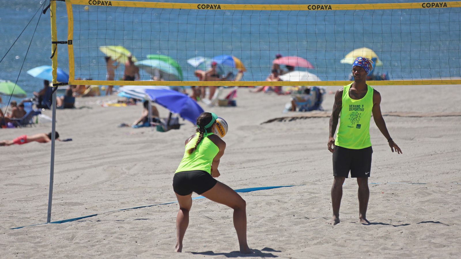 Fotos del torneo de Voley Playa en La Línea