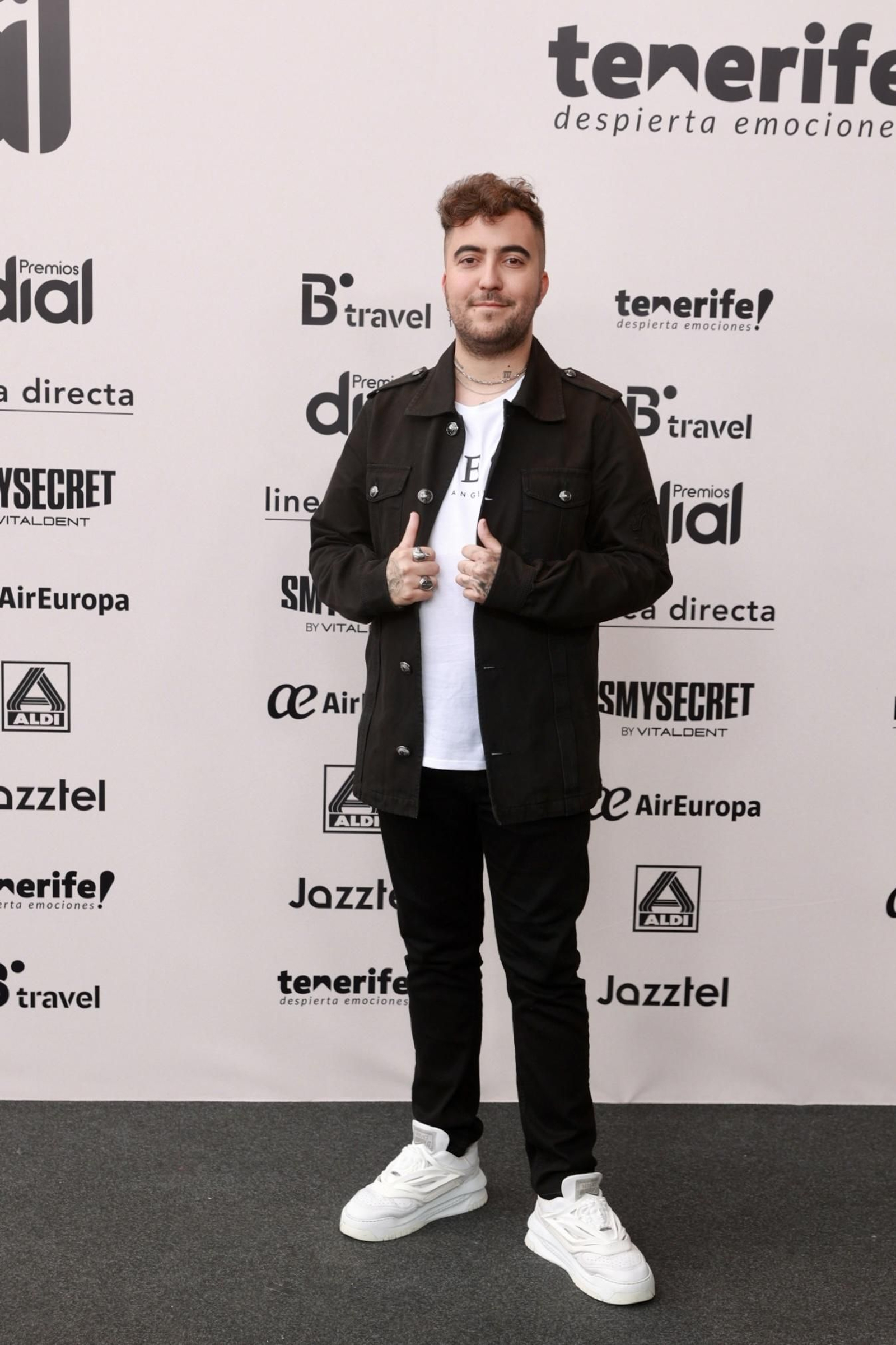 Las estrellas del 'photocall' de los Premios Dial, gala celebrada en Santa Cruz de Tenerife