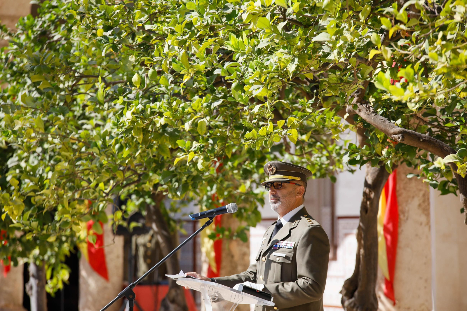 Toma de posesión del coronel José Manuel Lupiani Castellanos, en imágenes