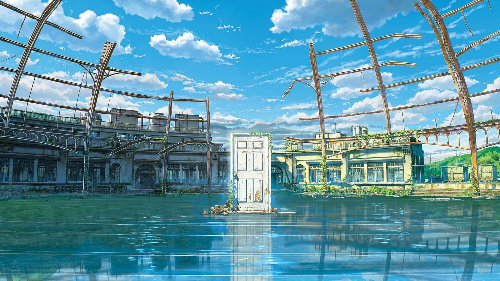 Una imagen del filme de Makoto Shinkai.