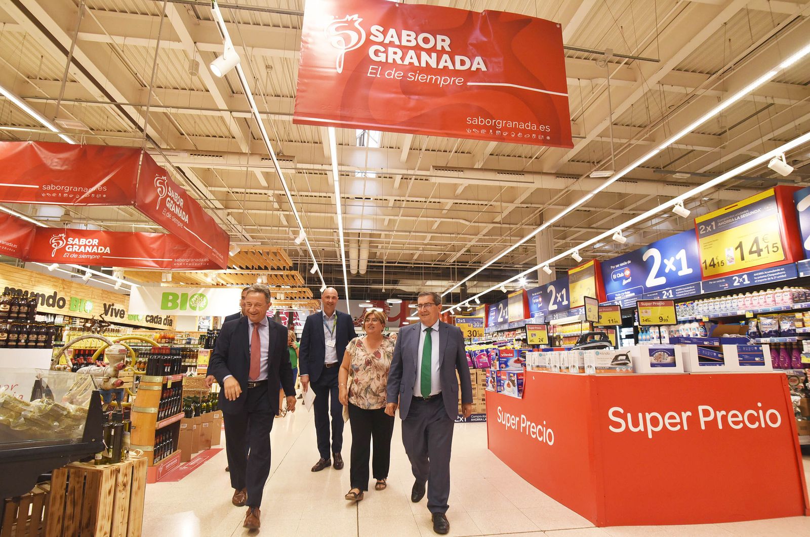 La Diputación promociona los productos de Sabor Granada en los supermercados de la provincia