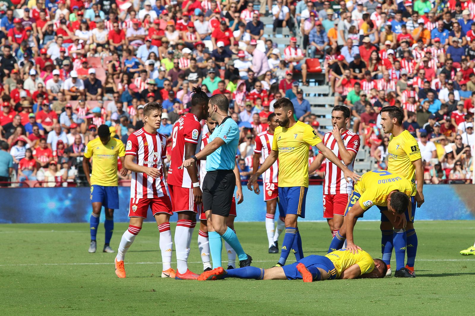 Las imágenes del UD ALMERÍA-CÁDIZ CF