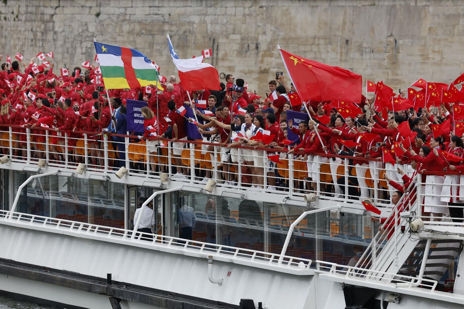 Las fotos de la ceremonia de inauguración de los Juegos Olímpicos de París 2024