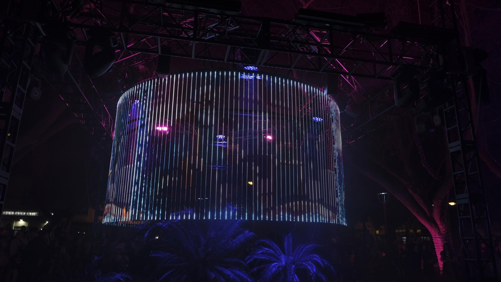 'Almería, la Ciudad de la Luz', espectáculo de luces, en imágenes