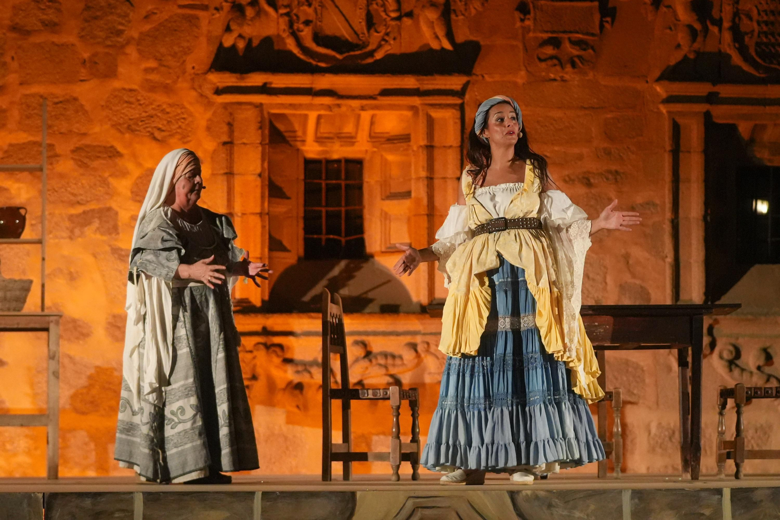 La representación de 'La Vaquera de la Finojosa', en imágenes