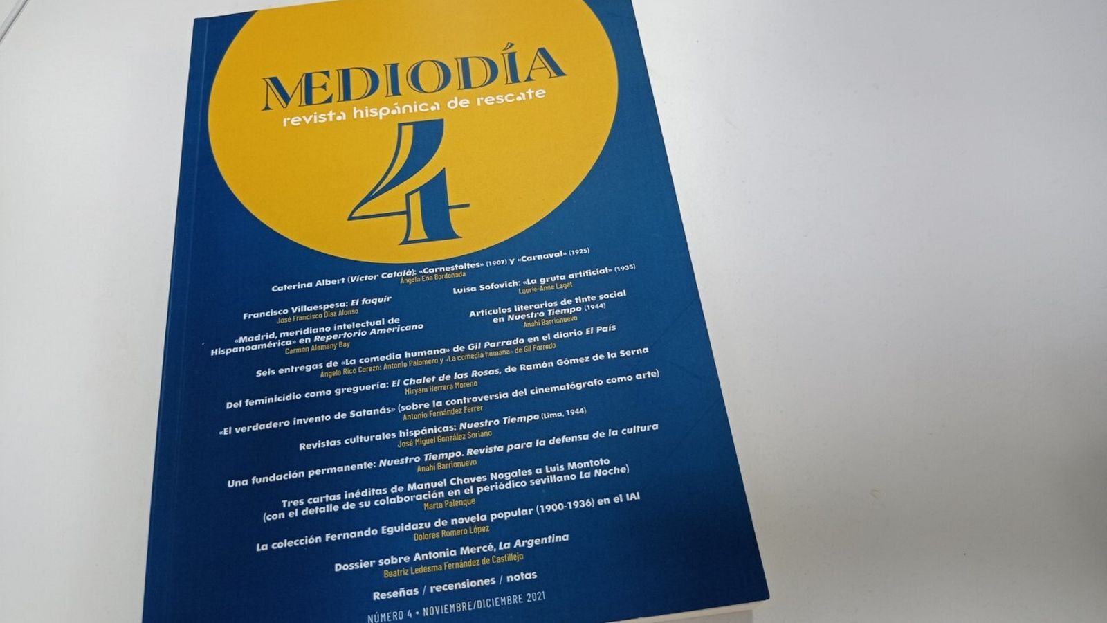 Cubierta de 'Mediodía'.