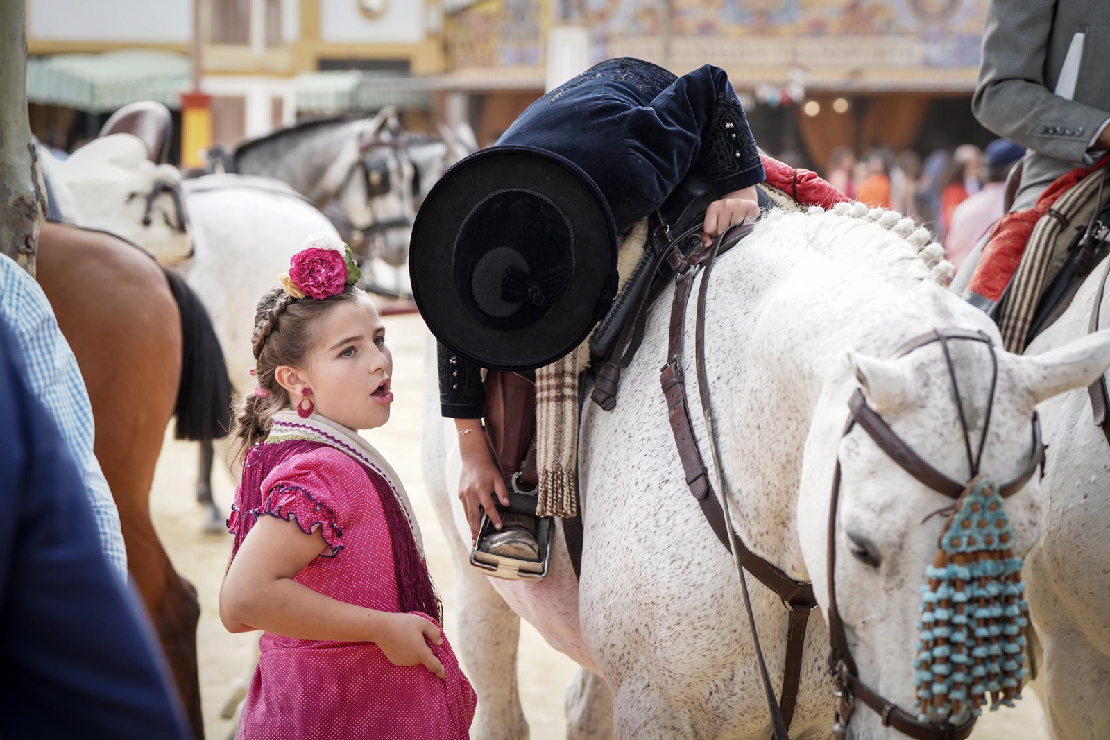 Ambiente el viernes en la Feria de Jerez en fotos