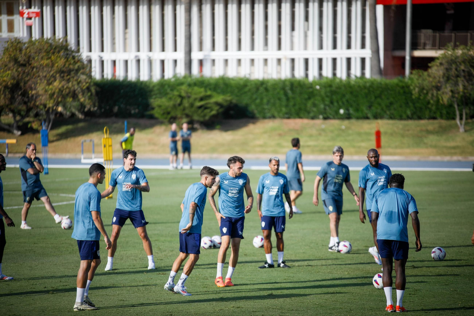 Primer entrenamiento pretemporada del Almería, en imágenes