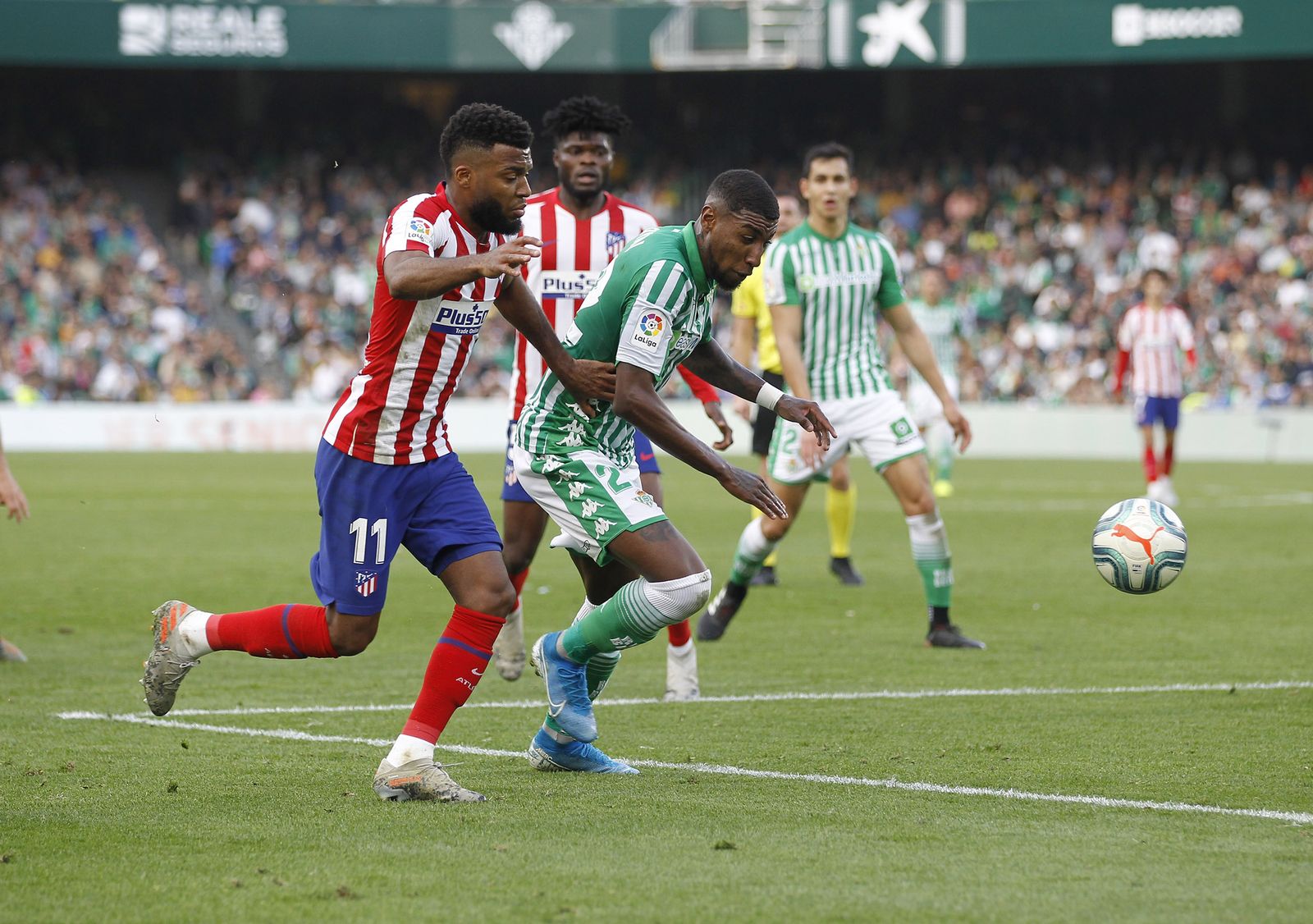 Las imágenes del Betis-atlético de Madrid