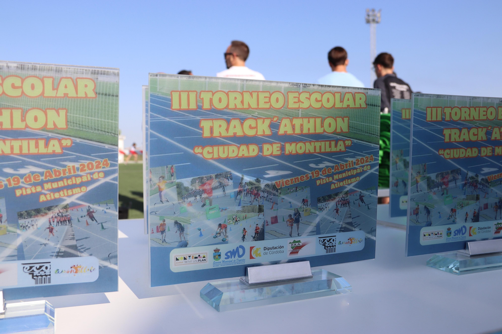 El III Track’athlon escolar de Montilla, en imágenes