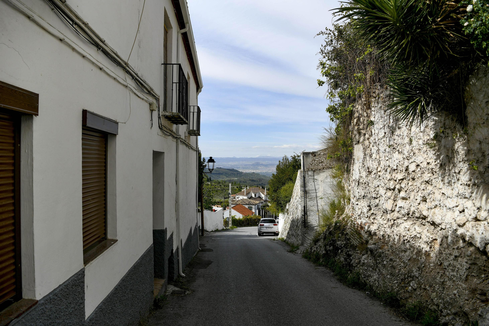 Los pueblos menos habitados del Cinturón de Granada durante el confinamiento