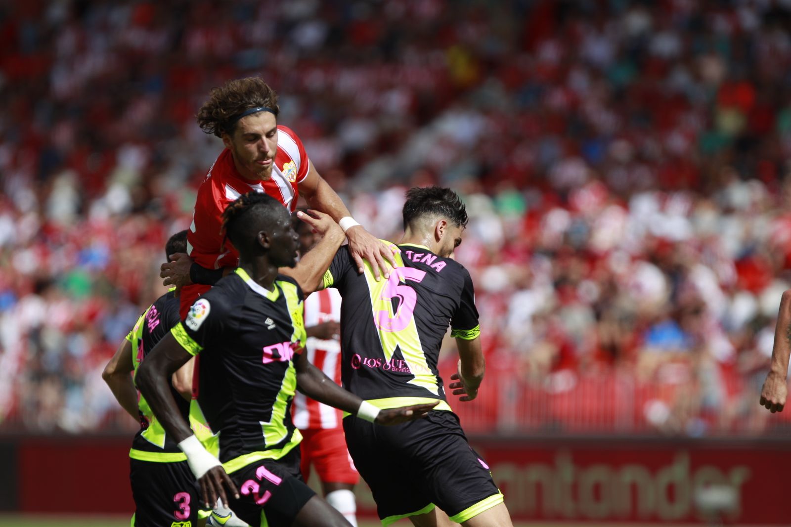 Imágenes de la U.D. Almería-Rayo Vallecano