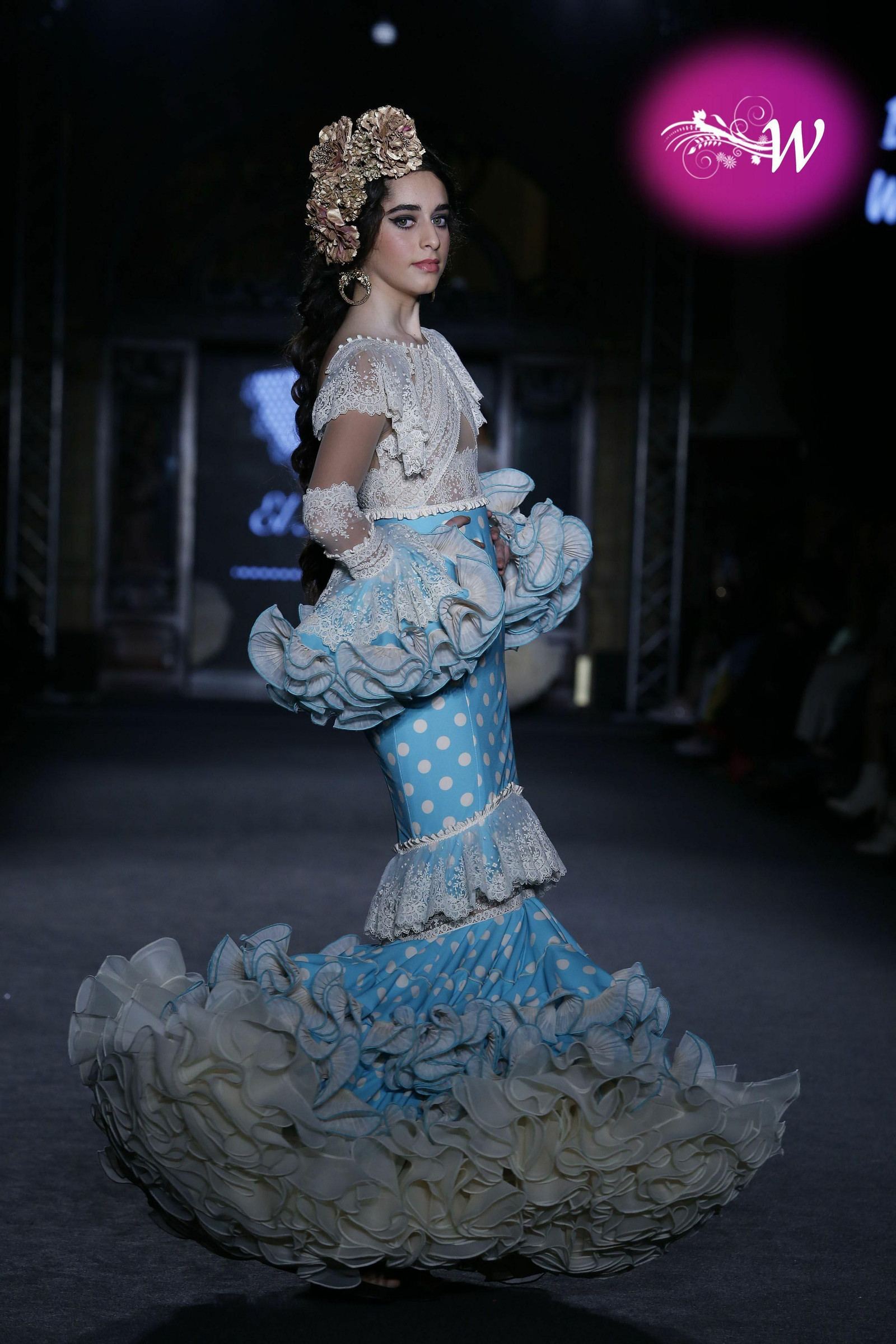 El abanico artesanía expone su colección 2020 en un desfile en We Love Flamenco, todas las fotos