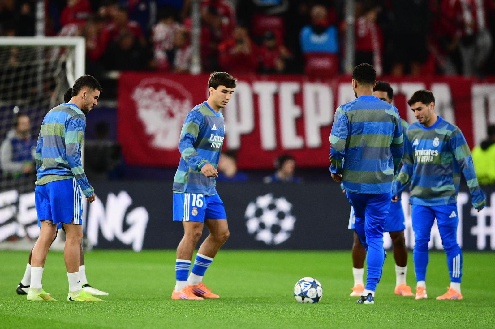 Las imágenes del Olympiacos-Real Madrid