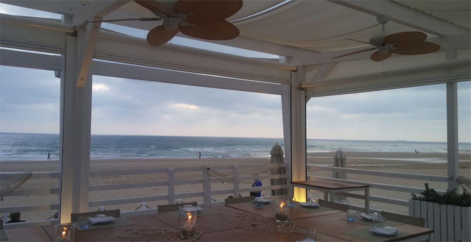 Así es el comedor donde se servirán las cenas diseñadas por Angel León