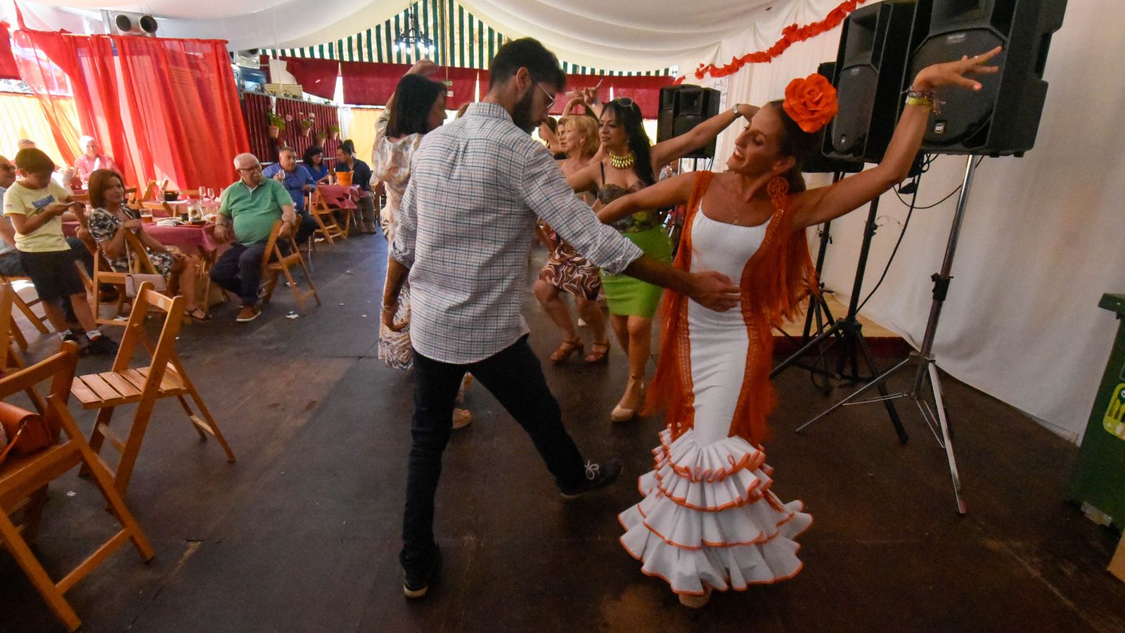 Fotos del viernes en la Feria Real de Algeciras