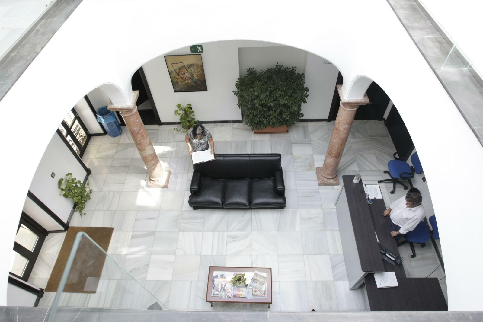 La entrada principal a Villa Smith, sede de la Mancomunidad.