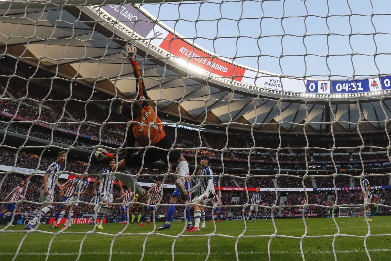 Las fotos del Atlético de Madrid-Real Sociedad