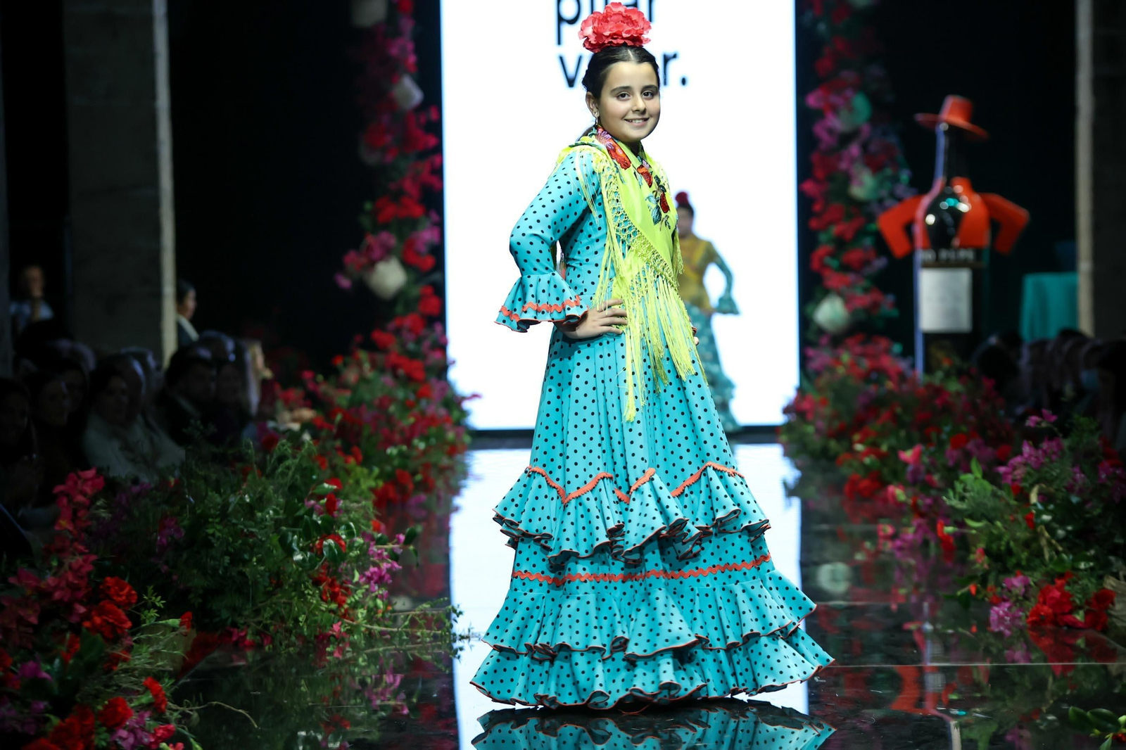 Desfile de Pilar Villar en la Pasarela Flamenca Tío Pepe Jerez 2024