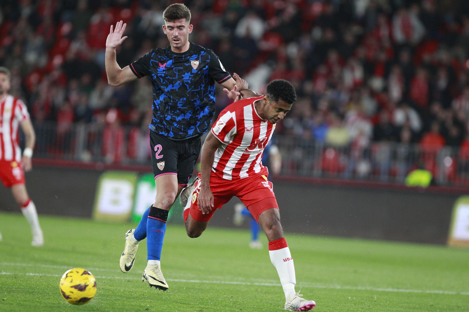 Las mejores imágenes del partido de fúbol U.D. Almería-Sevilla F.C.