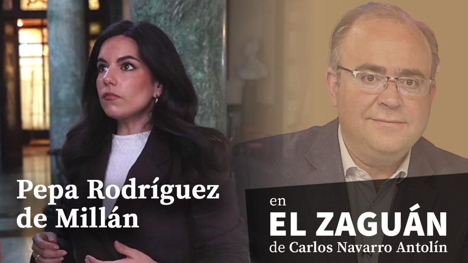El Zaguán de Carlos Navarro Antolín, con Pepa Rodríguez de Millán