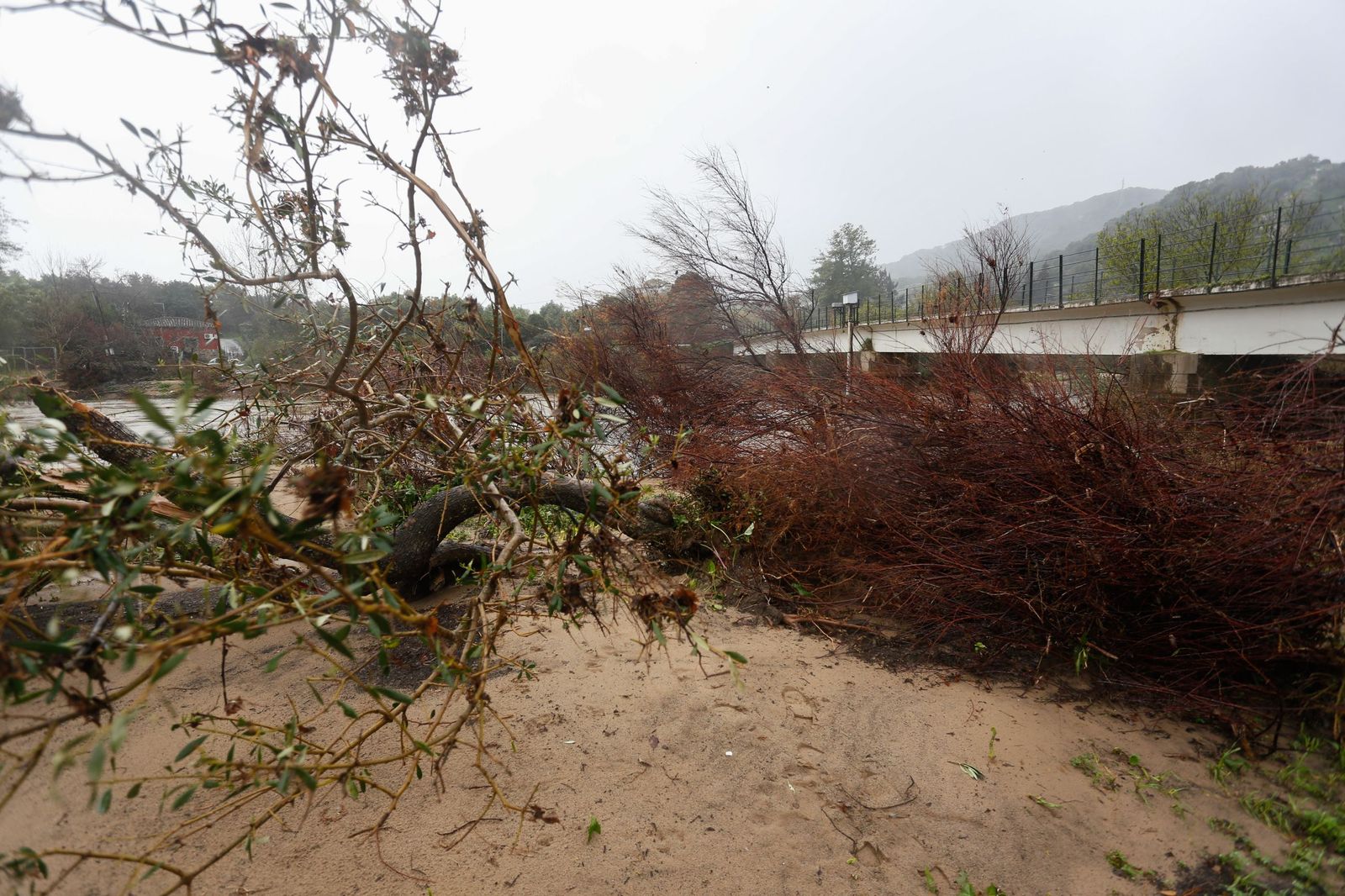 Fotos: La borrasca Joseph amenaza Jimena con la crecida del Hozgarganta