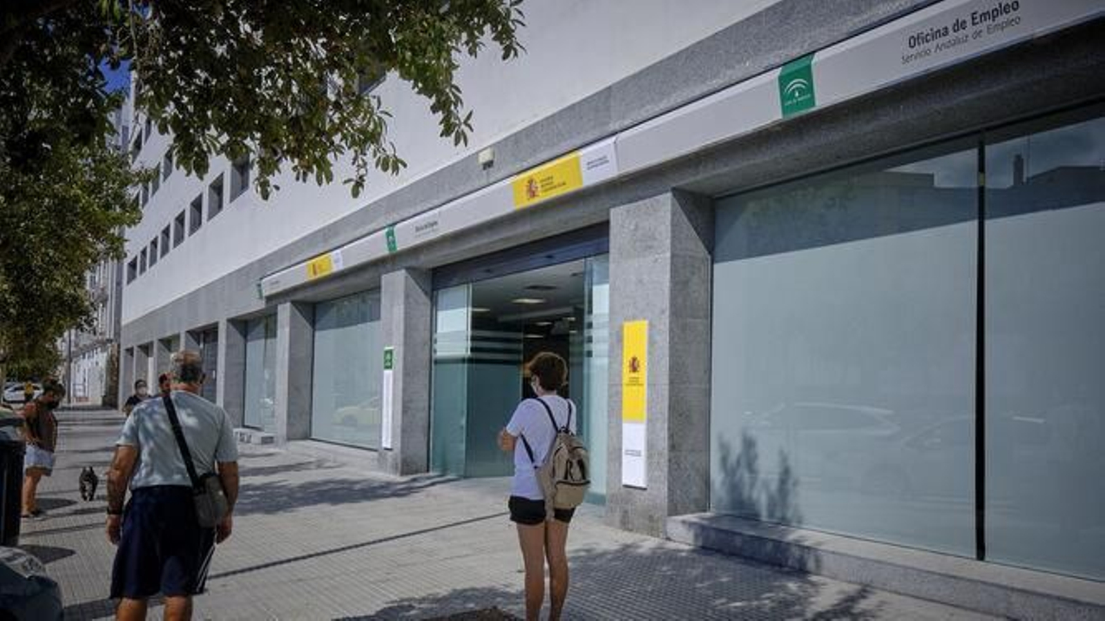 Una oficina de empleo.