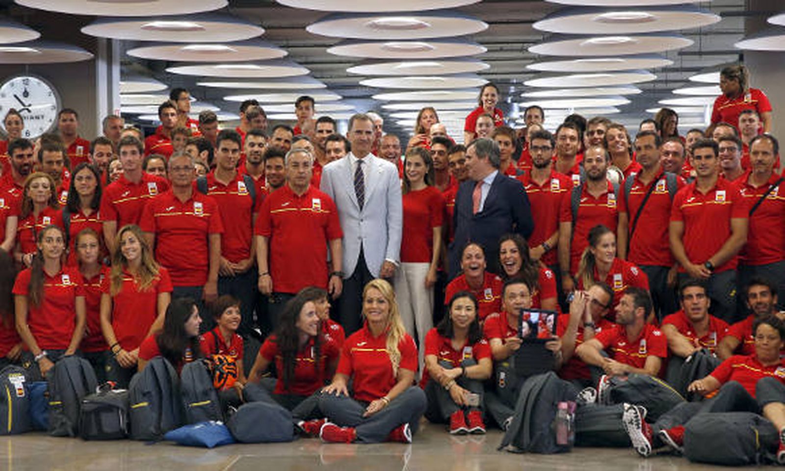 La expedición española parte a Río preparada y con los mejores deseos del Rey