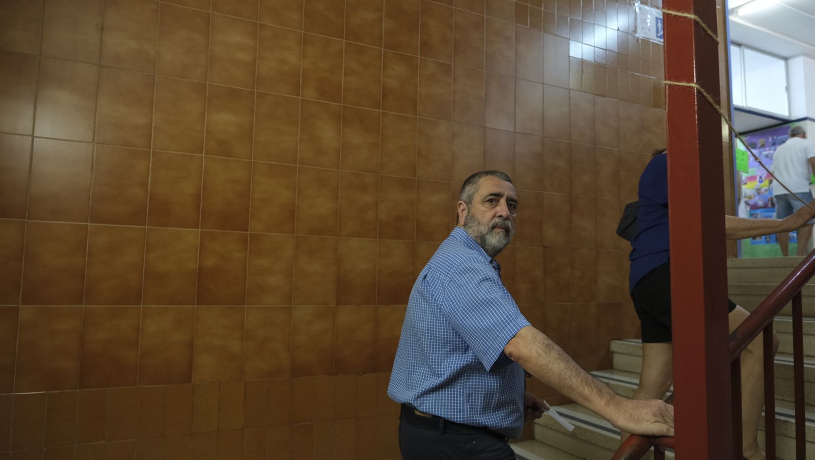 Imágenes de la votaciones en Almería al parlamento andaluz