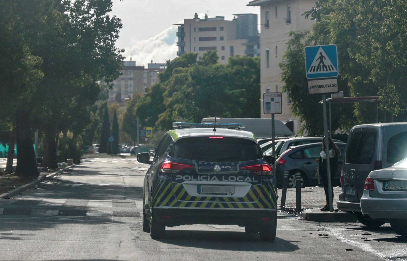 Las fotos de la zona del tiroteo con armas de guerra en las Tres Mil Vivienda