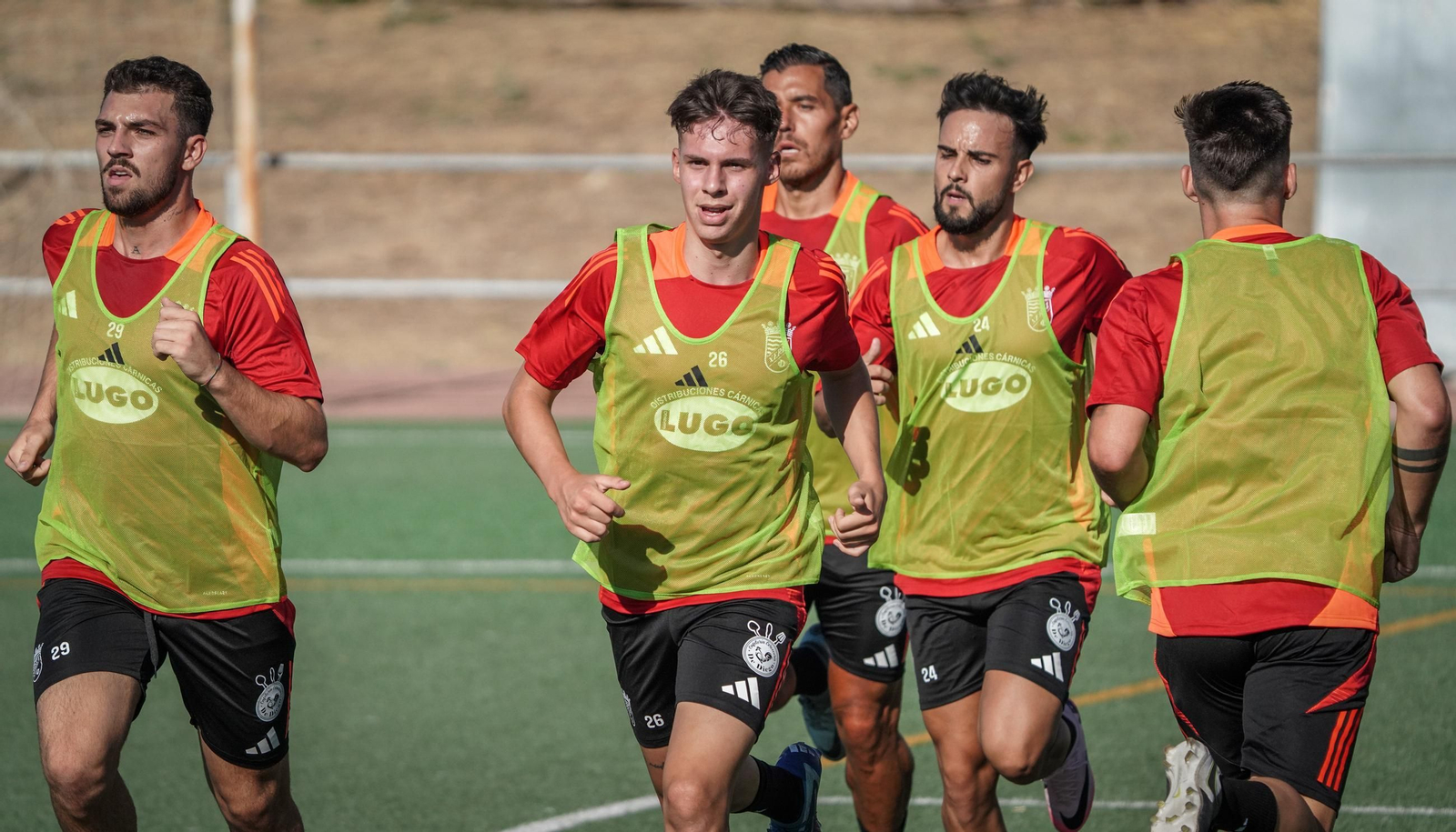 Imágenes del primer entrenamiento de la temporada Xerez CD