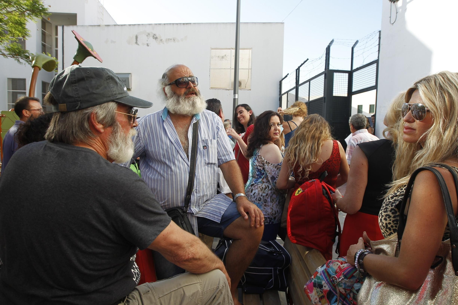 Brian de Palma inició anoche el rodaje de su película 'Domino' en la plaza de Toros Brian de Palma inició anoche el rodaje de su película 'Domino' en la plaza de Toros