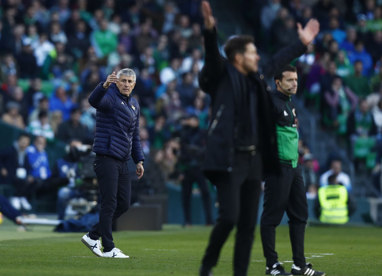 El Betis-Atlético de Madrid, en imágenes