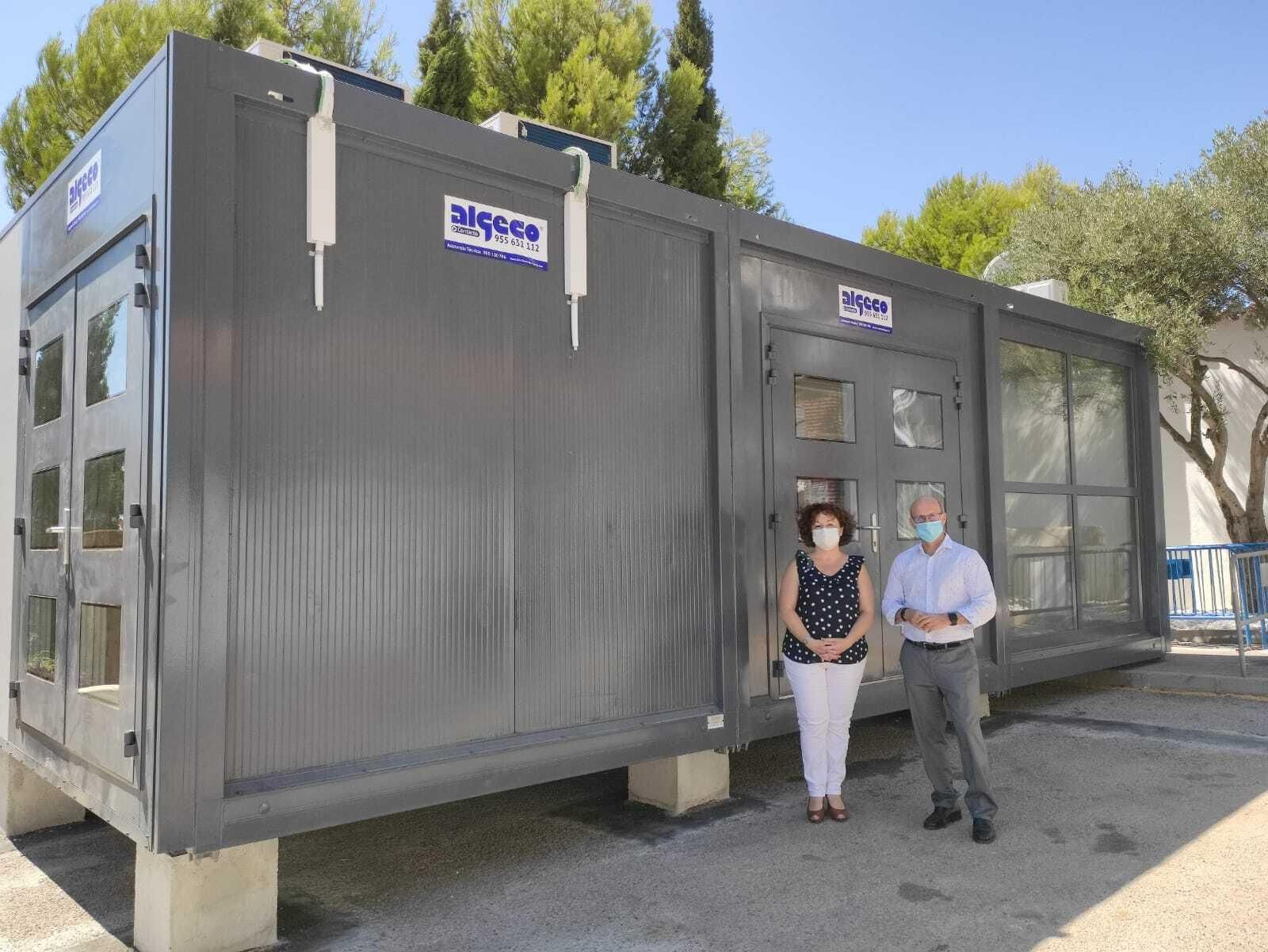Los concejales José Carlos Martín y María del Carmen González.
