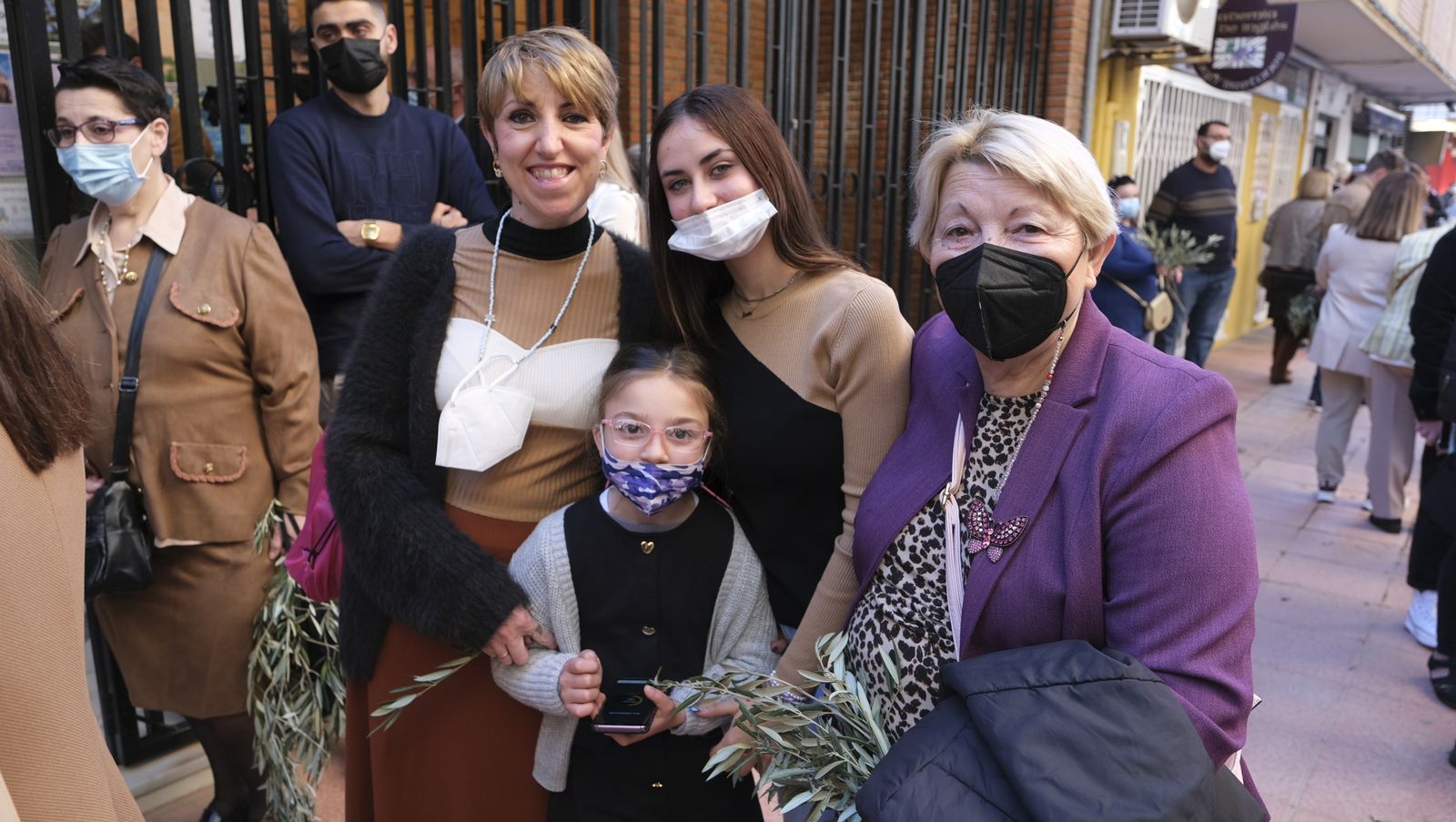 Fotogalería de la procesión de La Borriquita en Almería. Semana Santa 2022.