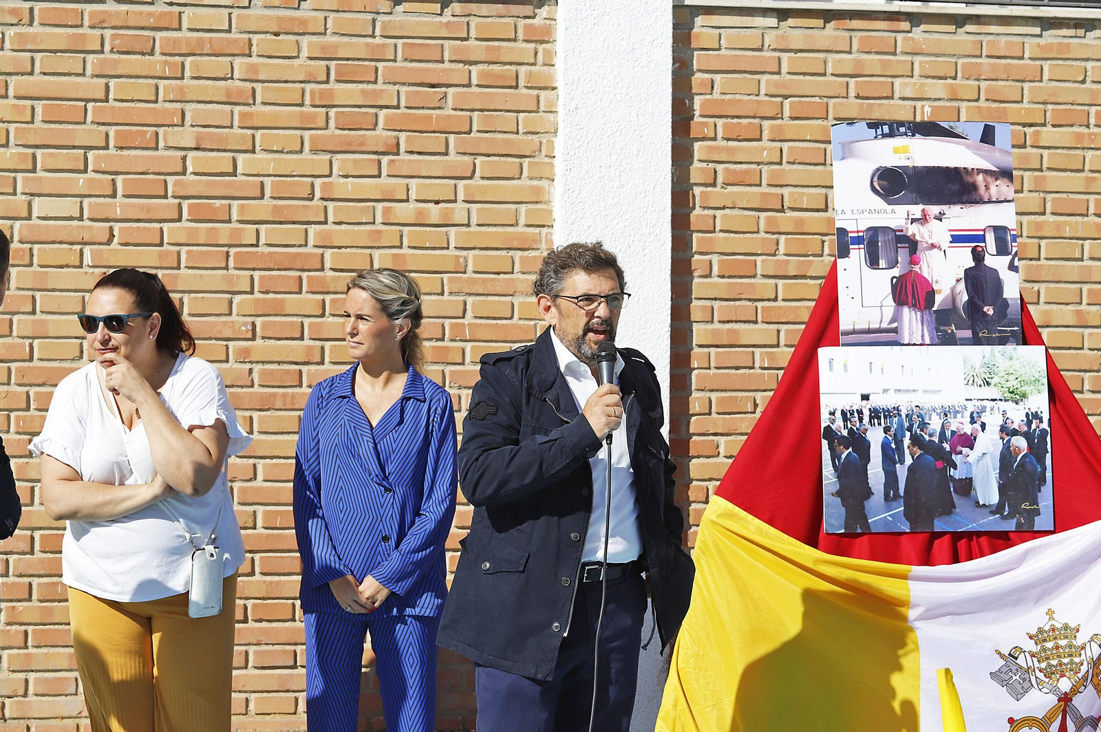 La Asociación de Antiguos Alumnos Maristas Huelva, Ademar, realiza un acto conmemorativo sobre la visita de Juan Pablo II
