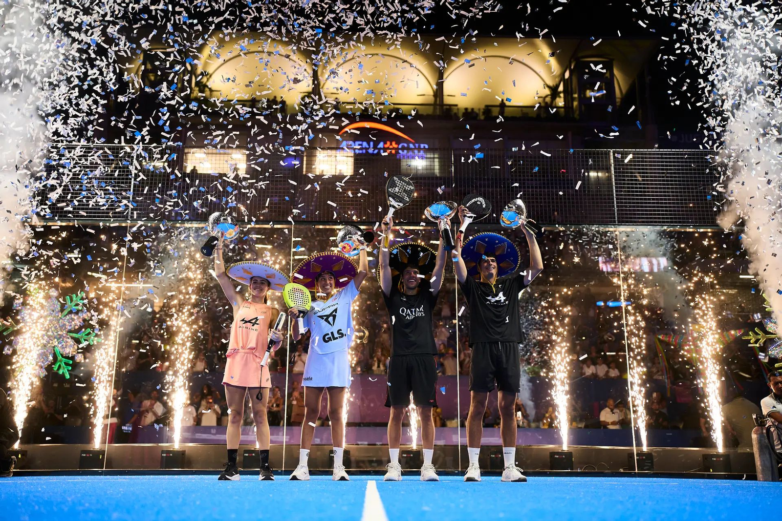 Los campeones de Acapulco.