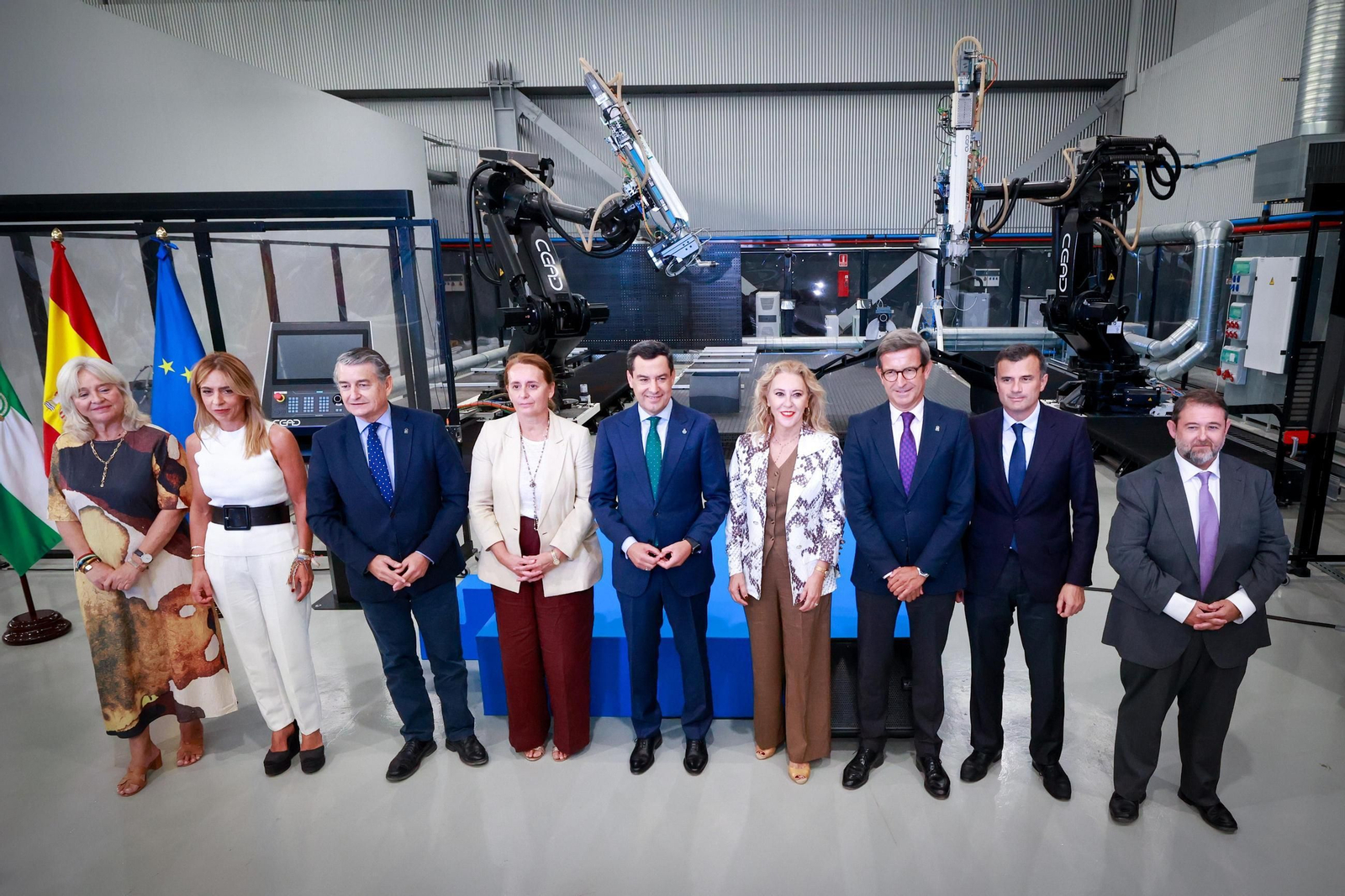 Imágenes de la inauguración del CFA en Puerto Real