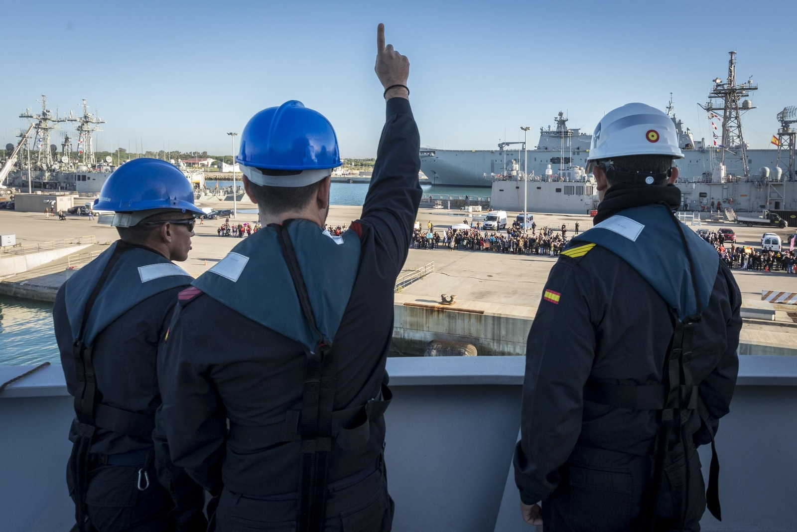 Las mejores imágenes del regreso del 'Castilla' a Rota