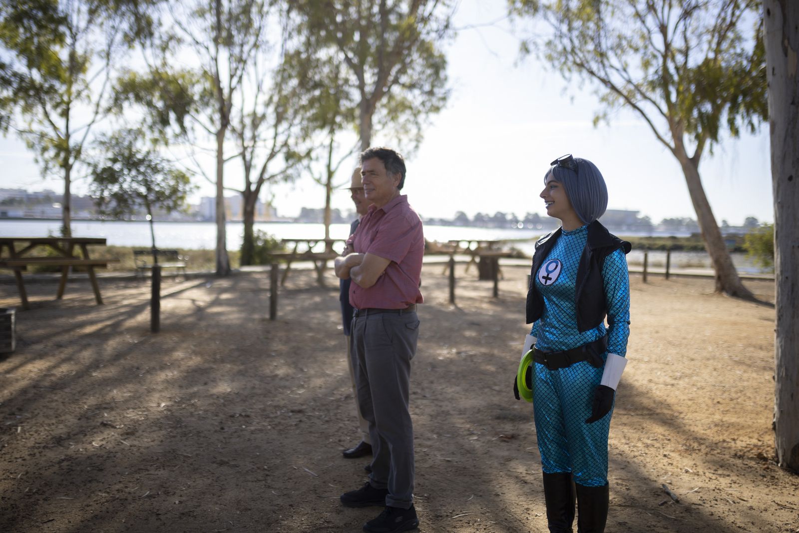 Imágenes de la clausura de la Escuela de Exploradores en Marismas del Odiel