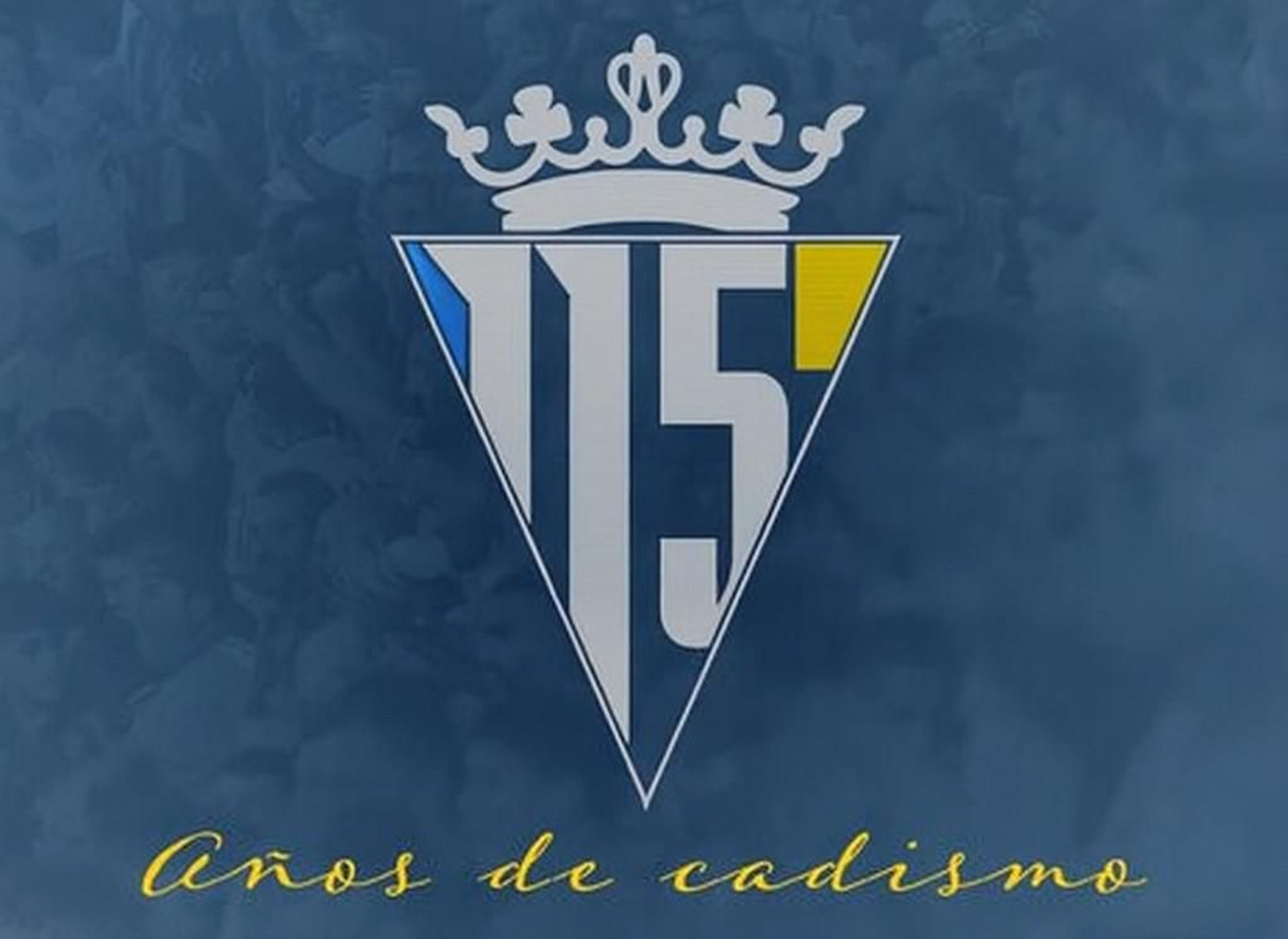 Logo del 115 cumpleaños del Cádiz.