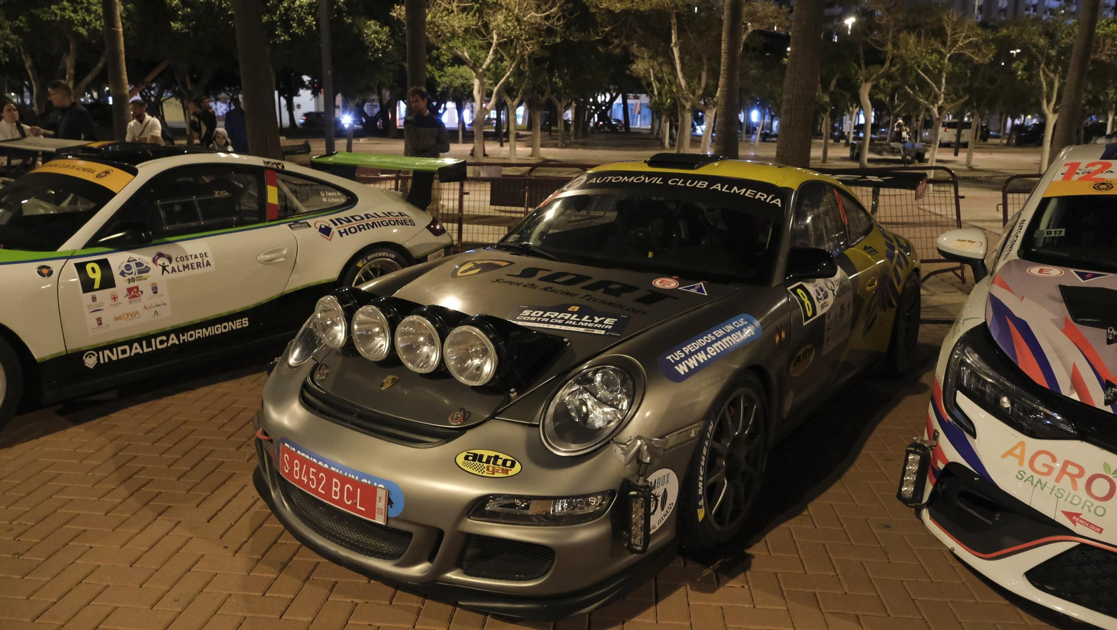 La salida de la 50 edición del Rallye Costa de Almería, en imágenes