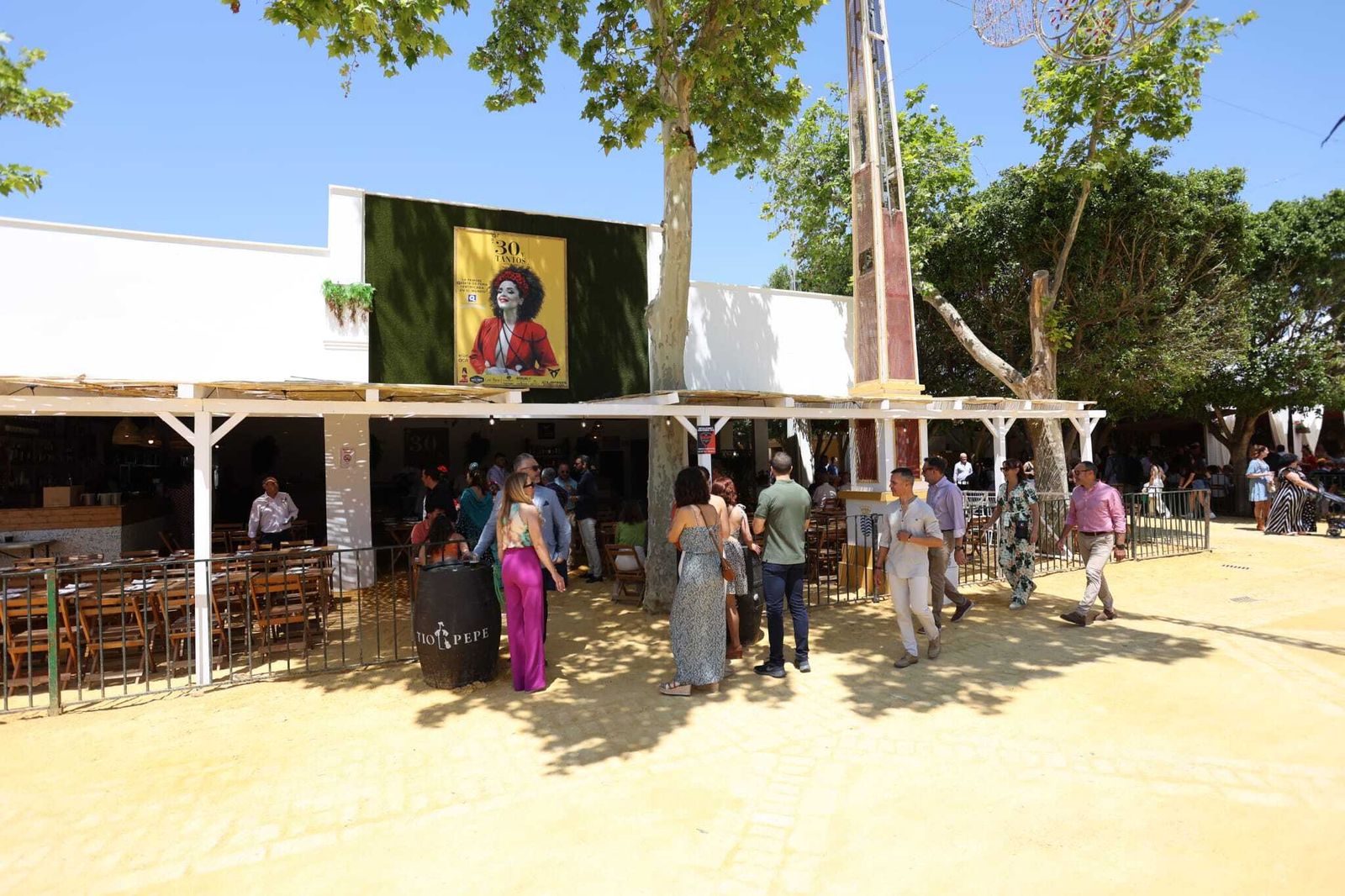 La caseta 30yTantos recibe hoy la 'Q de Calidad Turística'.