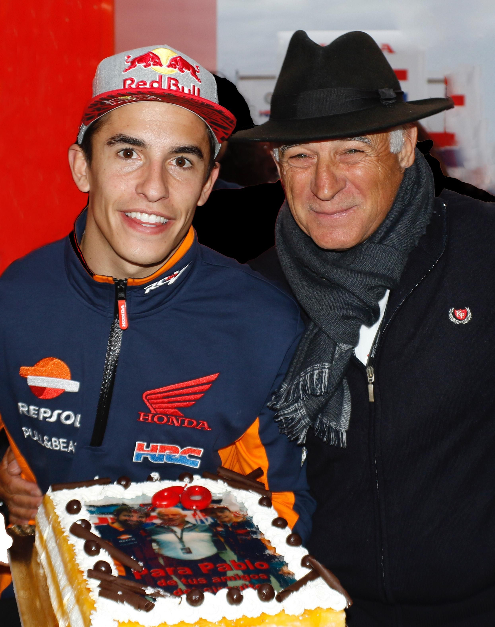 Marc celebró los 60 de Pablo.