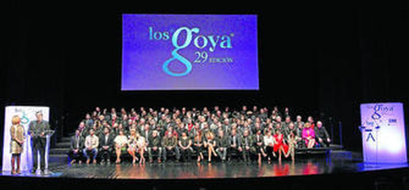 La fiesta de los candidatos, celebrada el pasado mes.